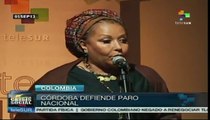 Córdoba defendió paro nacional agrario y popular de Colombia