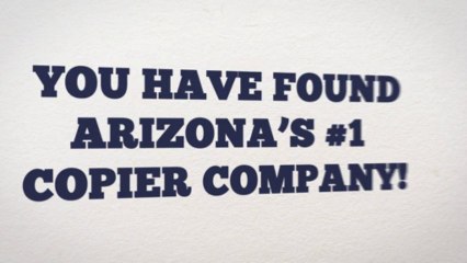 Arizona Copiers | Buy A Copier | 602-428-5885