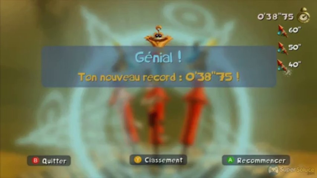 Soluce Rayman Legends : Sable mouvant - envahi