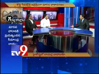 High tenson in High Court over Seemandhra, T lawyers rally - Part 2