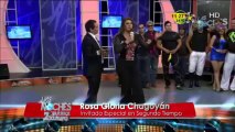 Rosa Gloria Chagoyán en las Noches de Fútbol