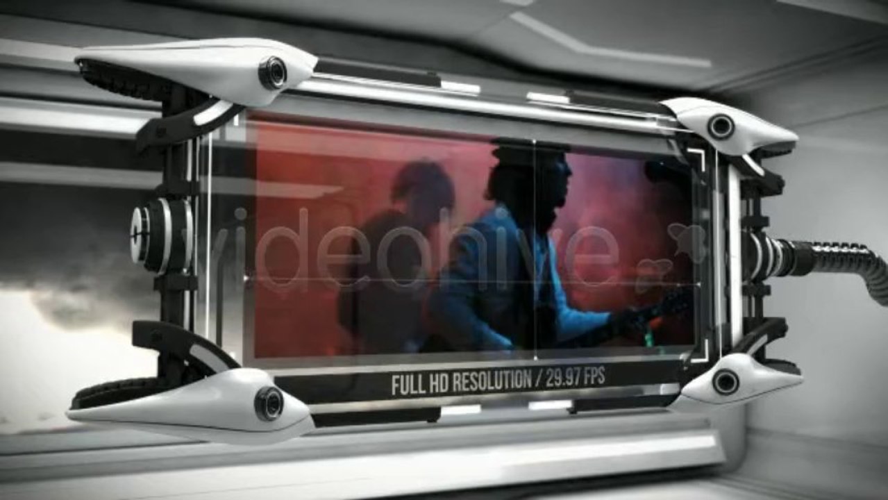 Hi Tech 3d screen - After Effects Template