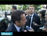 Nicolas Sarkozy défend le service minimum à l'école