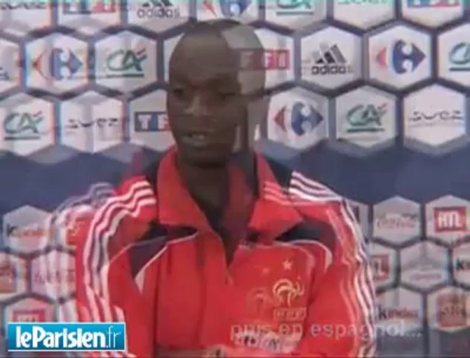 Domenech refuse de répondre en anglais