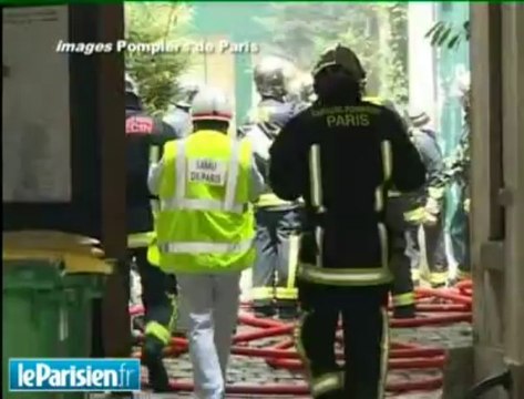 Un mort dans un spectaculaire incendie dans le Marais