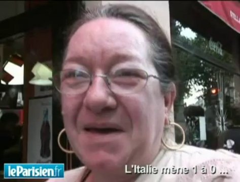 France-Italie : grosse déception chez les supporteurs