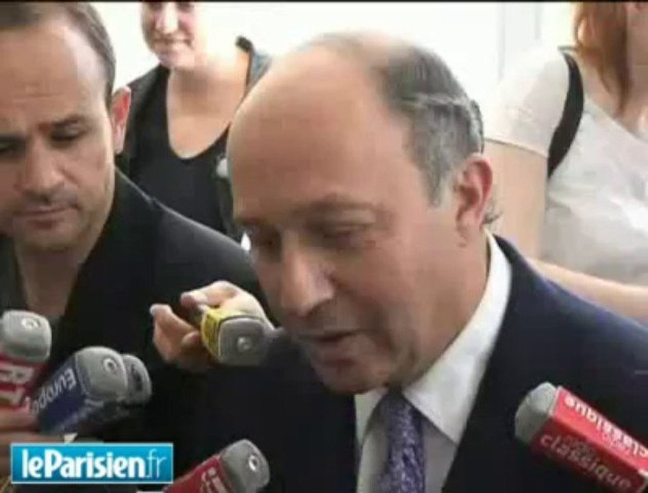 Fabius est le premier à dégainer