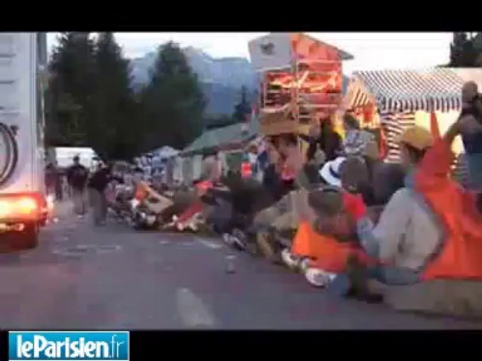 Déluge de bière avec les Hollandais du Tour