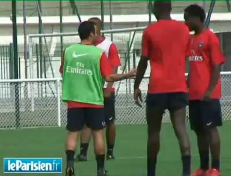 PSG: Giuly reprend l'entraînement