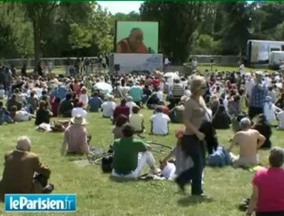 Le dalaï-lama sur grand écran