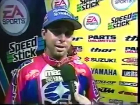 2001 AMA Supercross Championship EA Sports Final Round Las Vegas 125cc East and West Heat Race and 250cc Heat Races
