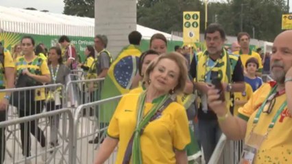 Schwarzer relishing Brazil test