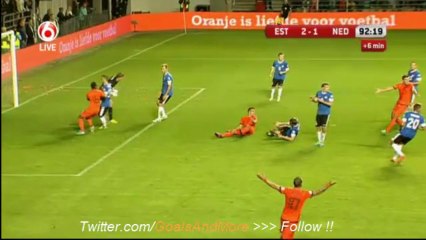 Estonia Holland van Persie