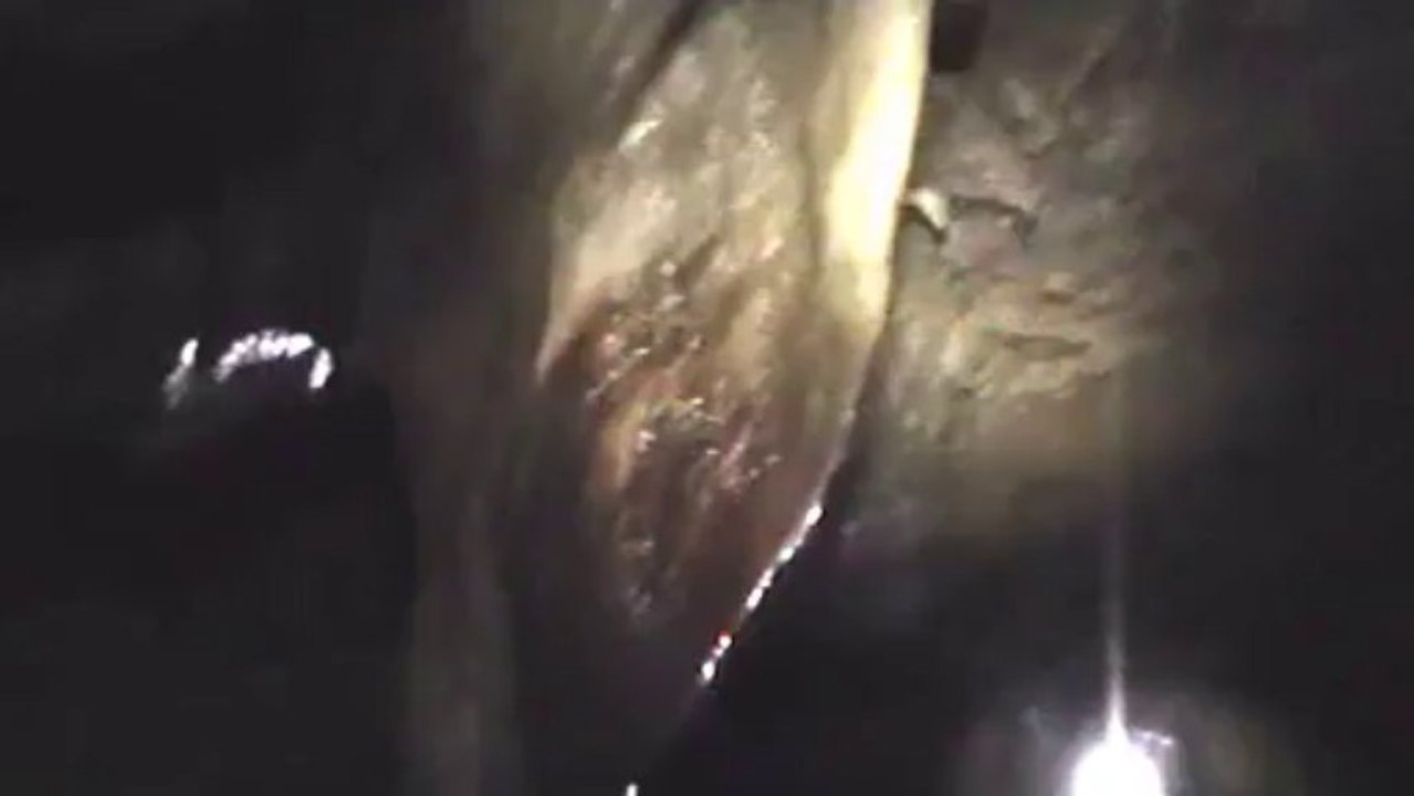 Canmore cave expedition Alberta Canada