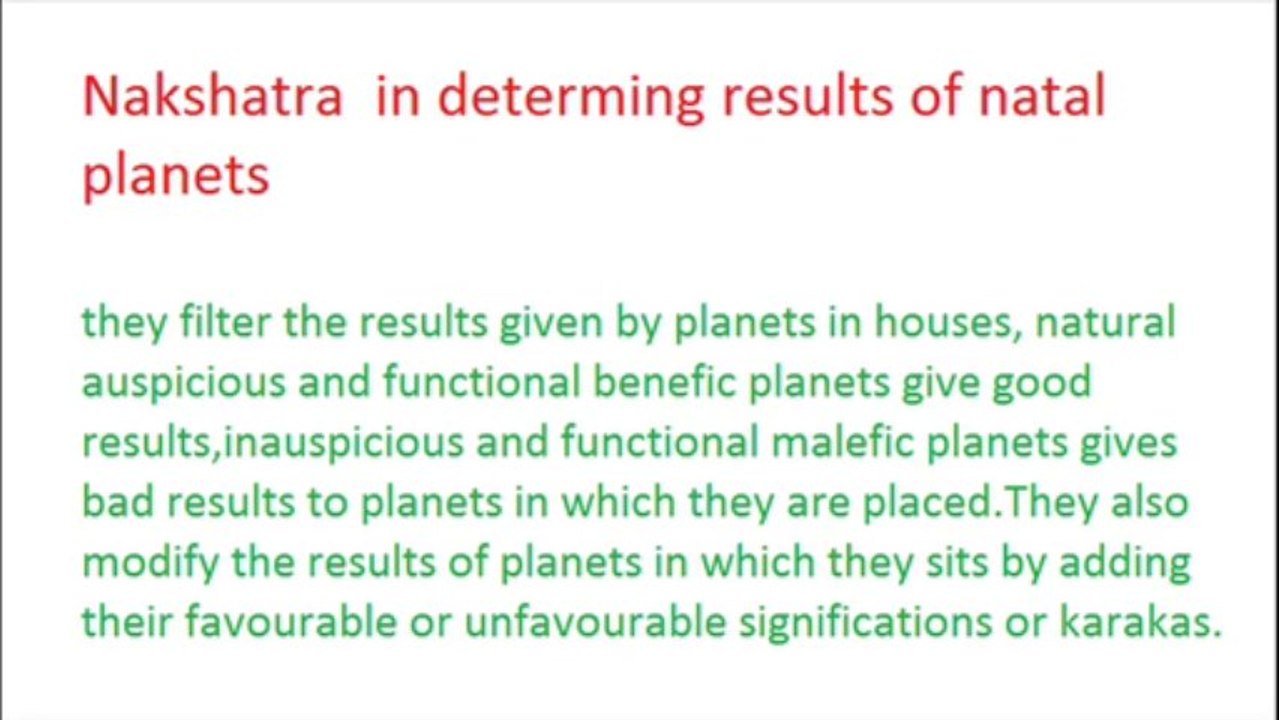 Nakshatra Significance Freeastrologyvedic.com