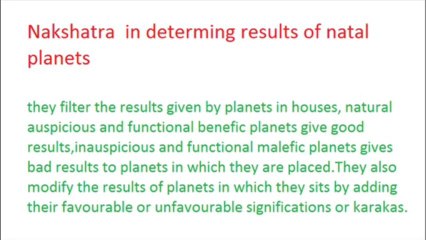 Nakshatra Significance Freeastrologyvedic.com