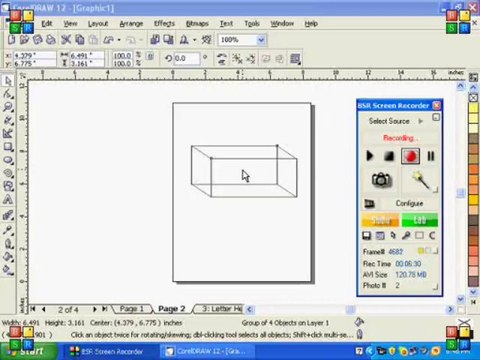 Corel Draw 12 Tutorial Urdu Part 4 By Irfan Wazir Ali - Call +92 333 3388 440