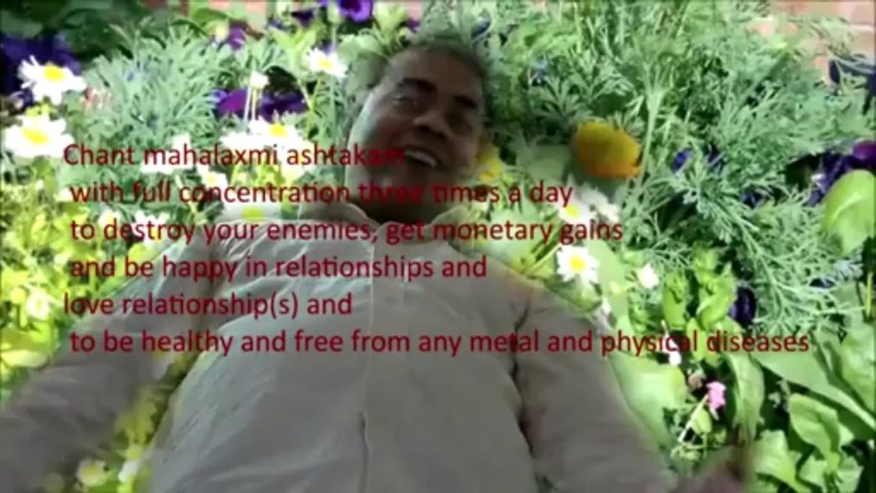 mahalaxmi ashtakam sanskrit text meaning