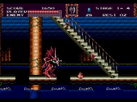 Castlevania Vampire Killer Gameplay