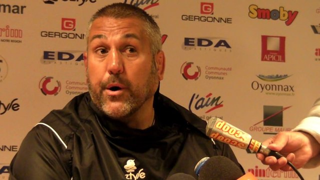 Rugby Top 14 - Christophe Urios après Oyonnax - Castres