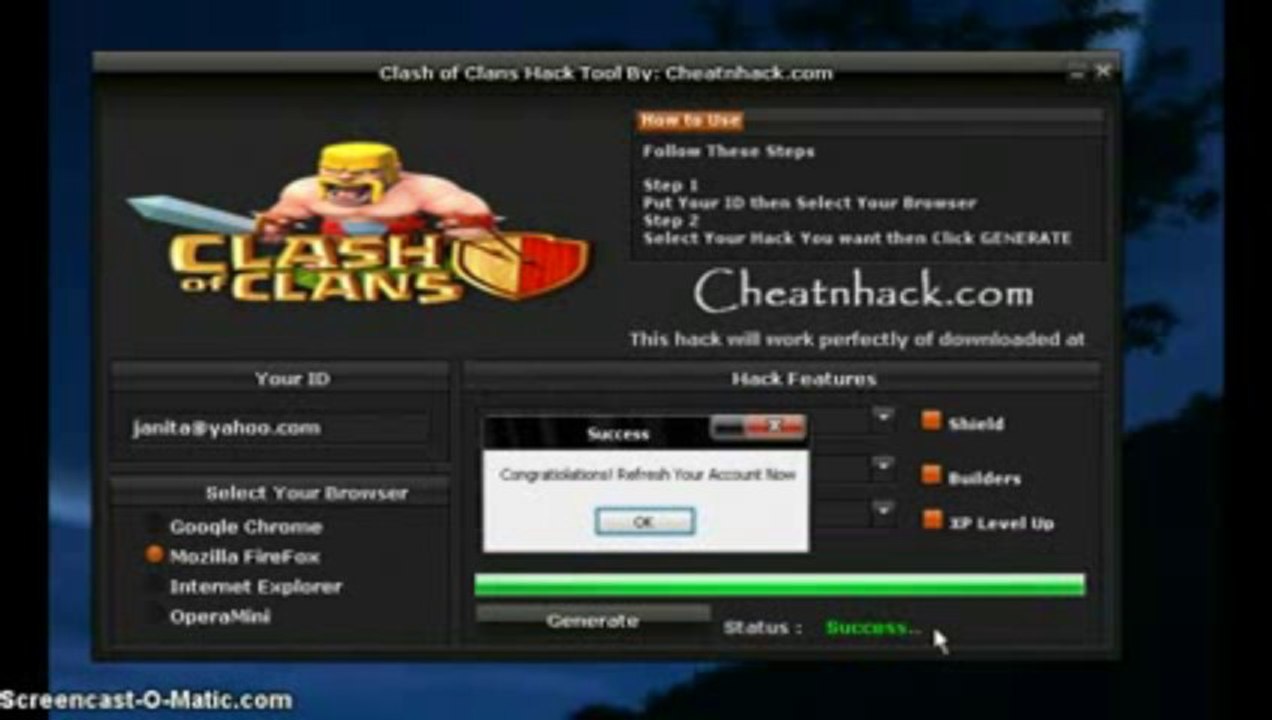 Clash of Clans Hack | Cheat [FREE Download] September - October 2013 Update