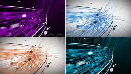 Growing Wires Logo - After Effects Template