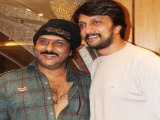 Crazy Star and Kiccha Sudeep together for Kannad Version of Mirchi