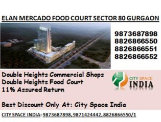 ELAN FOOD COURT+!+RETAIL SHOP+8826866551+ELAN MERCADO SECTOR80