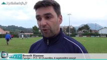[LOURDES]La rentrée du FCL XI avec Benoit Hansse (6 septembre 2013)