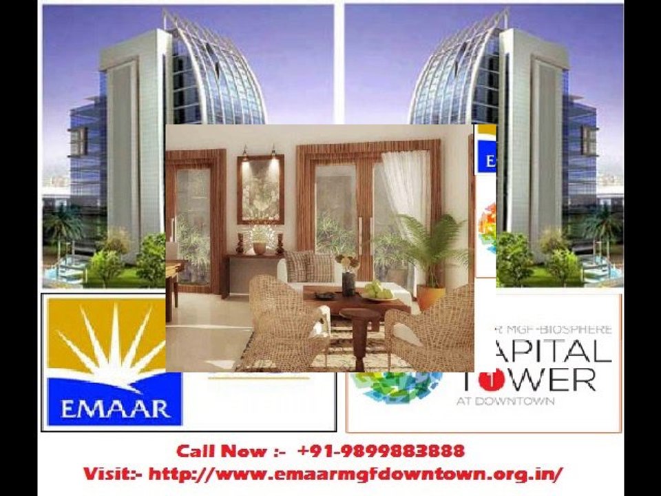 Emaar Mgf Capital Towers -09899883888