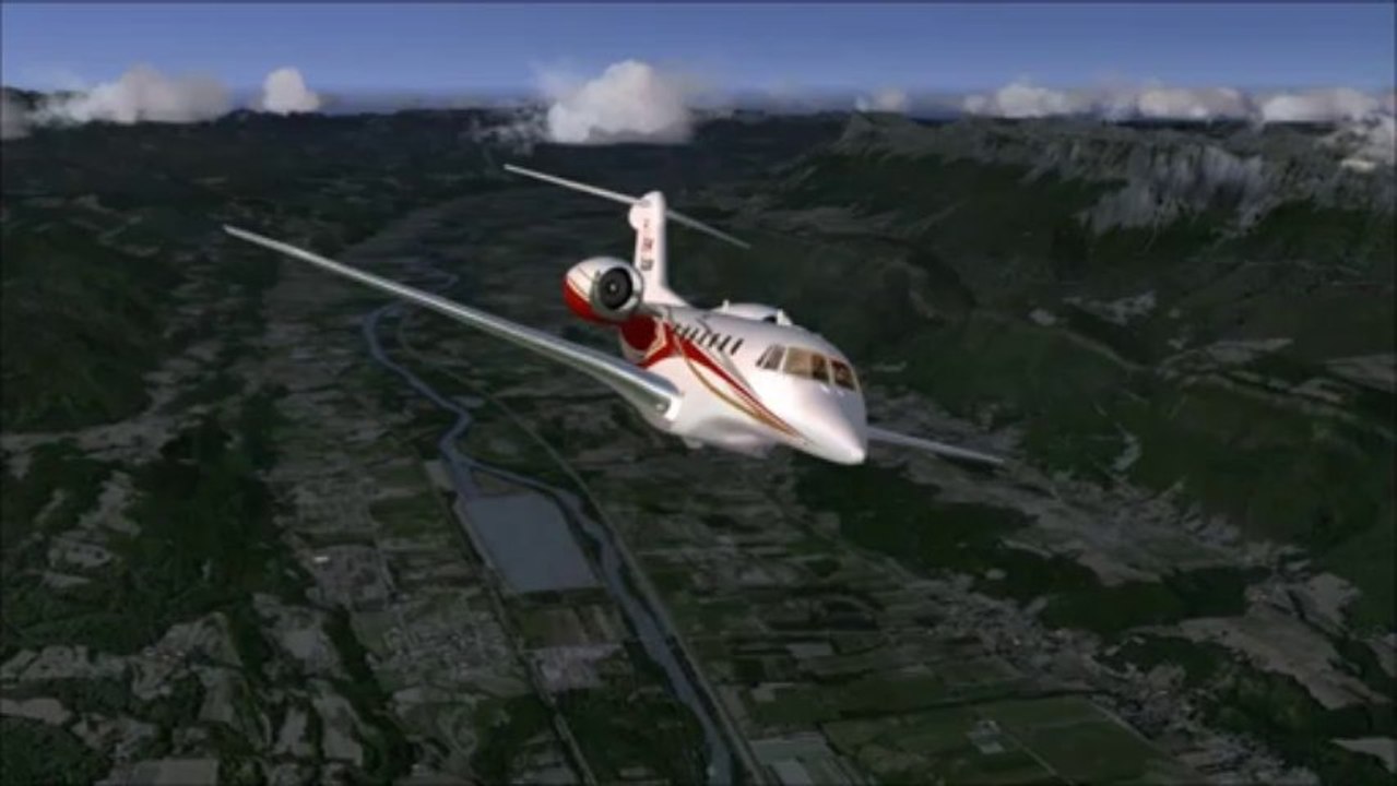 FSX Vol en Cessena Citation X