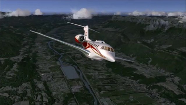 FSX Vol en Cessena Citation X