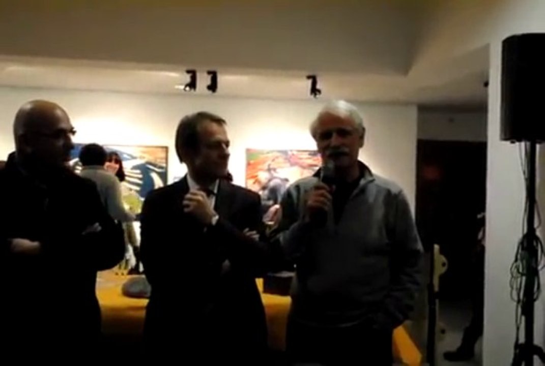 Vernissage de l'exposition Home Yann Arthus Bertrand à Cergy