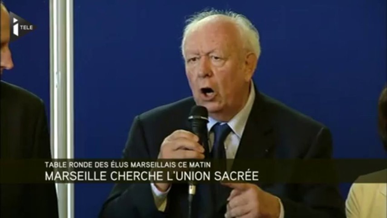 J-C Gaudin : "c'est la drogue qui gangrène Marseille"