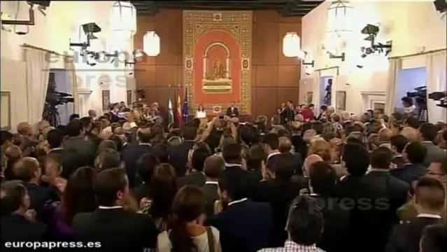 Susana Díaz toma posesion como presidenta de la Junta