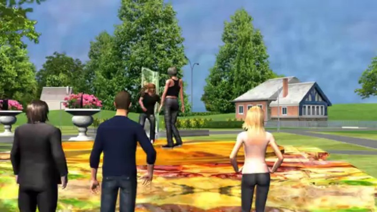 Rap Neuilly dessin animé 3D