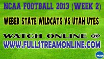 Watch Weber State Wildcats vs Utah Utes Live Stream Online