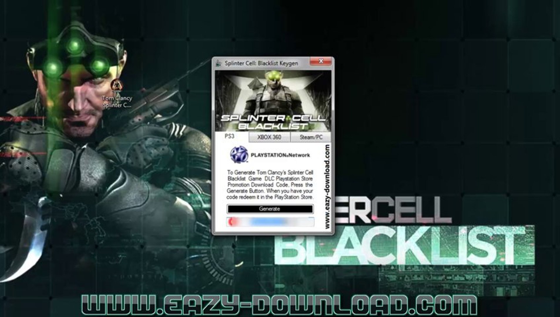 Splinter Cell Blacklist Activation Code Keygen Download
