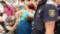 Detenciones en la protesta contra Madrid 2020