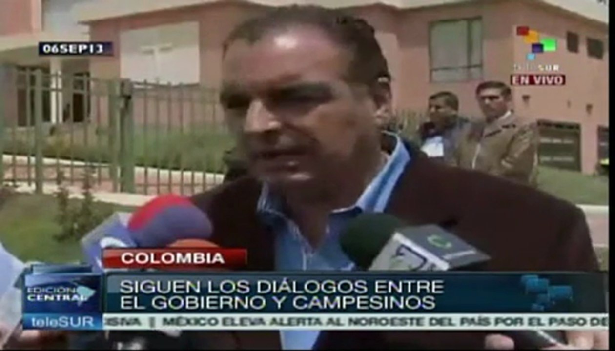 Campesinos en Tunja advierten, a falta de acuerdos retomarán protestas