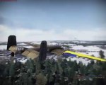 War Thunder: USAF B-25 vs. Luftwaffe Do 217 dog fighting