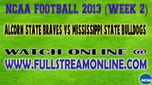 Watch Alcorn State vs Mississippi State Live Streaming NCAA Football Game Online