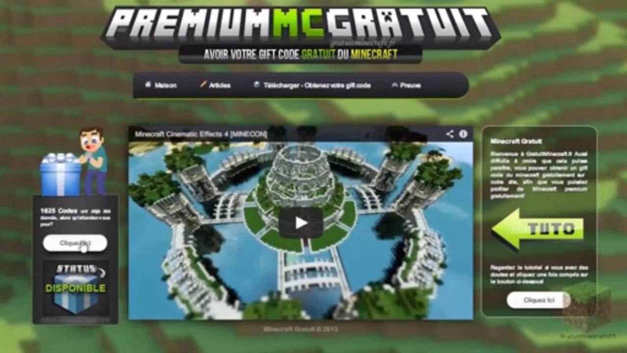 Minecraft Gratuit - Télécharger Minecraft Gratuit - Septembre 2013
