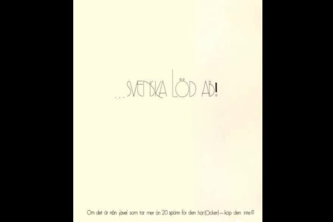 Svenska Lod AB! "En Maktig Eldaregesall -Ej Ta"1971 Swedish Funk Jazz