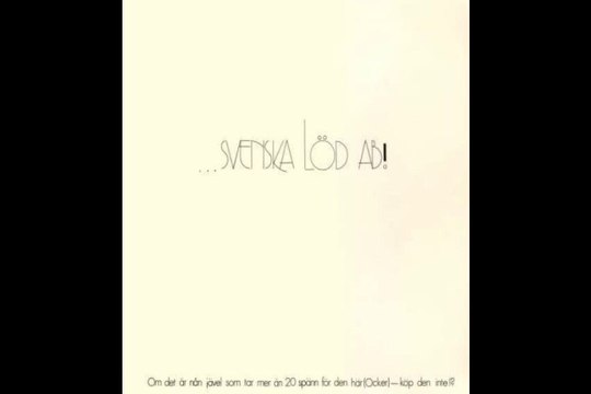 Svenska Lod AB! Teryleneblus 1350 EPA 1971 Sweden Funky Pop Jazz..