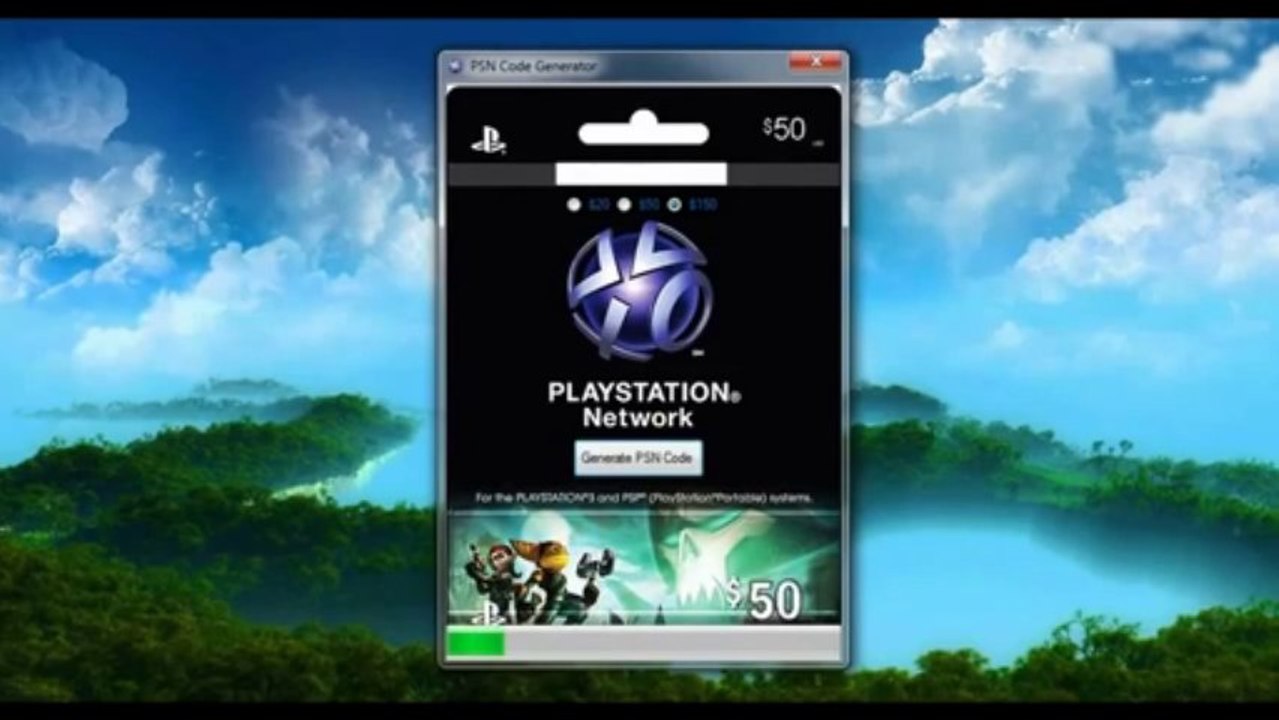 PSN Code Generator 2013 - Free Playstation Network Codes