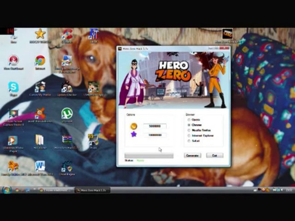 Hero Zero Hack 2013 Free Download