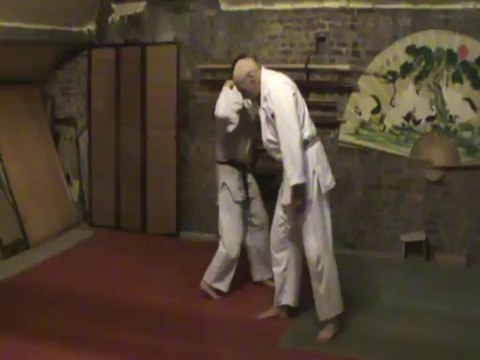 Ushiro eri dori : waki katame