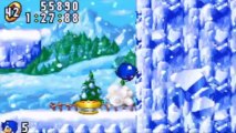 Sonic Advance - Sonic : Ice Mountain Zone Act 1