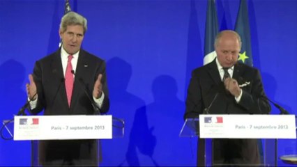 Kerry ganha apoio europeu para intervenção na Síria